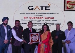 Dr. Subhash Goyal Received Lifetime Achievement Award-2023.